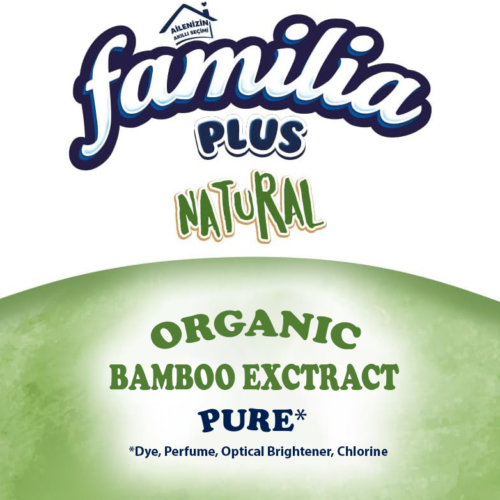 فاميليا ناتشورال جامبو للمطبخ بخلاصة البامبو (3 طبقات)